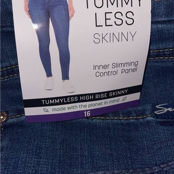 Seven7 Tummyless Skinny Jean size 16 - Picture 3 of 7